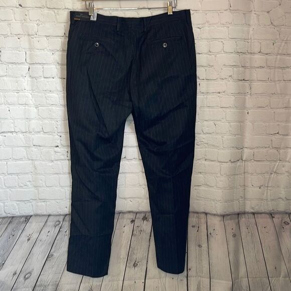 Marc Anthony Men’s Pin Stripe Slim Dress Pants size 36x30 - Picture 4 of 6